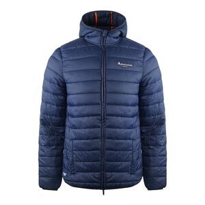 Aquascutum Mens London Logo  Padded Jacket / Navy Blue